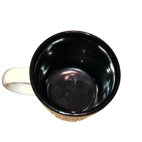 HARLEY DAVIDSON COFFE MUG CERAMIC LIVE TO RIDE RIDE TO LIVE EAGLE MOTORCYCLE - Picture 3 of 4